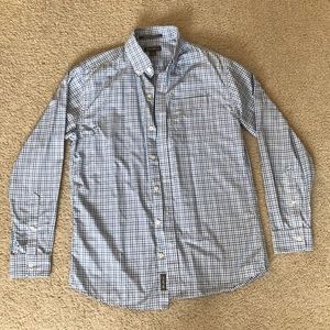 Eddie Bauer Relaxed Fit Plaid Button-Down